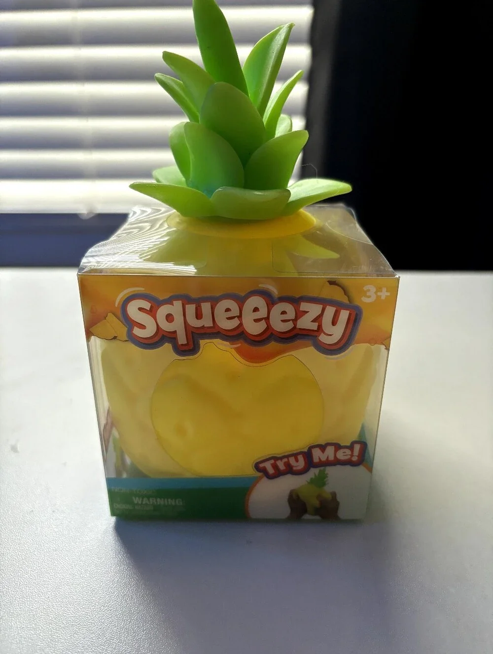 Pineapple Stress Toy - Yellow